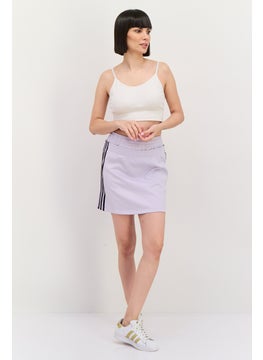 adidas Originals Women Sportswear Fit Training Skirts, Light Purple/Black  - Image 4