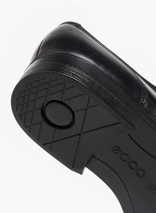 ECCO Men Leather Lace-Up Derby Shoes - Image 5