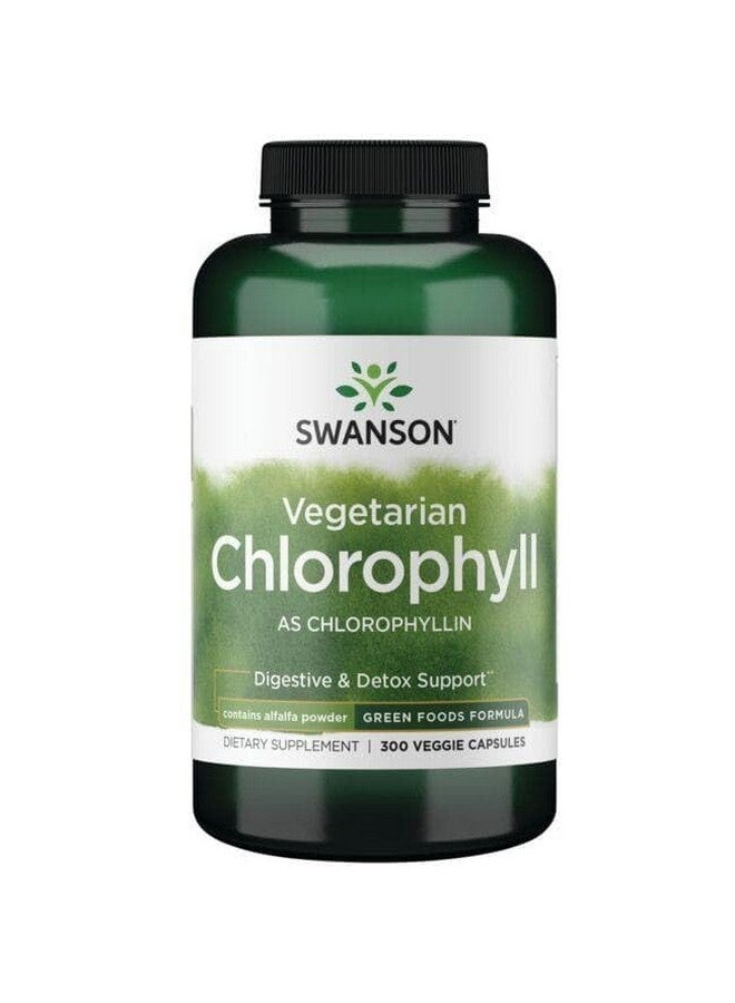 Swanson Chlorophyll 60 Milligrams 300 Veg Capsules - Image 4