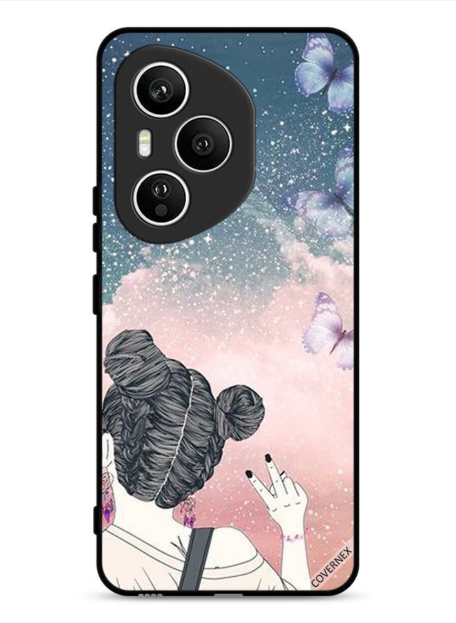 Covernex غطاء حماية Honor 400 Pro مع فن إشارة النصر - Image 1