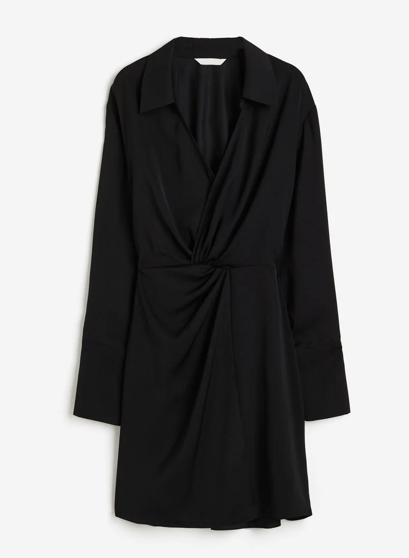 H&M Twisted Front Dress