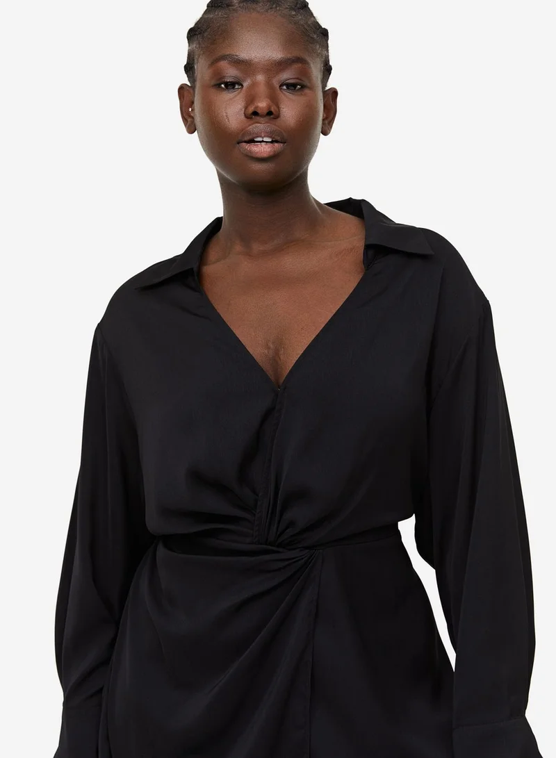 H&M Twisted Front Dress