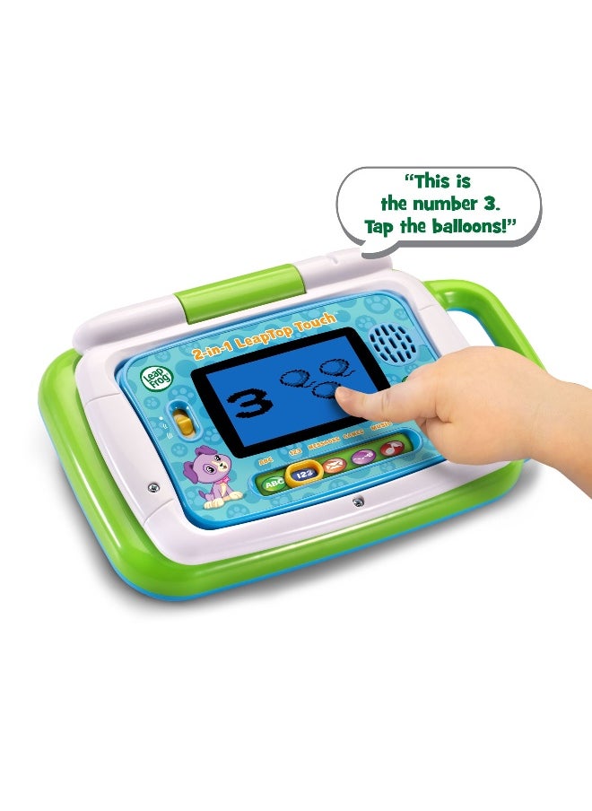 LeapFrog - 2-In-1 Leaptop Touch (Green) - Image 1