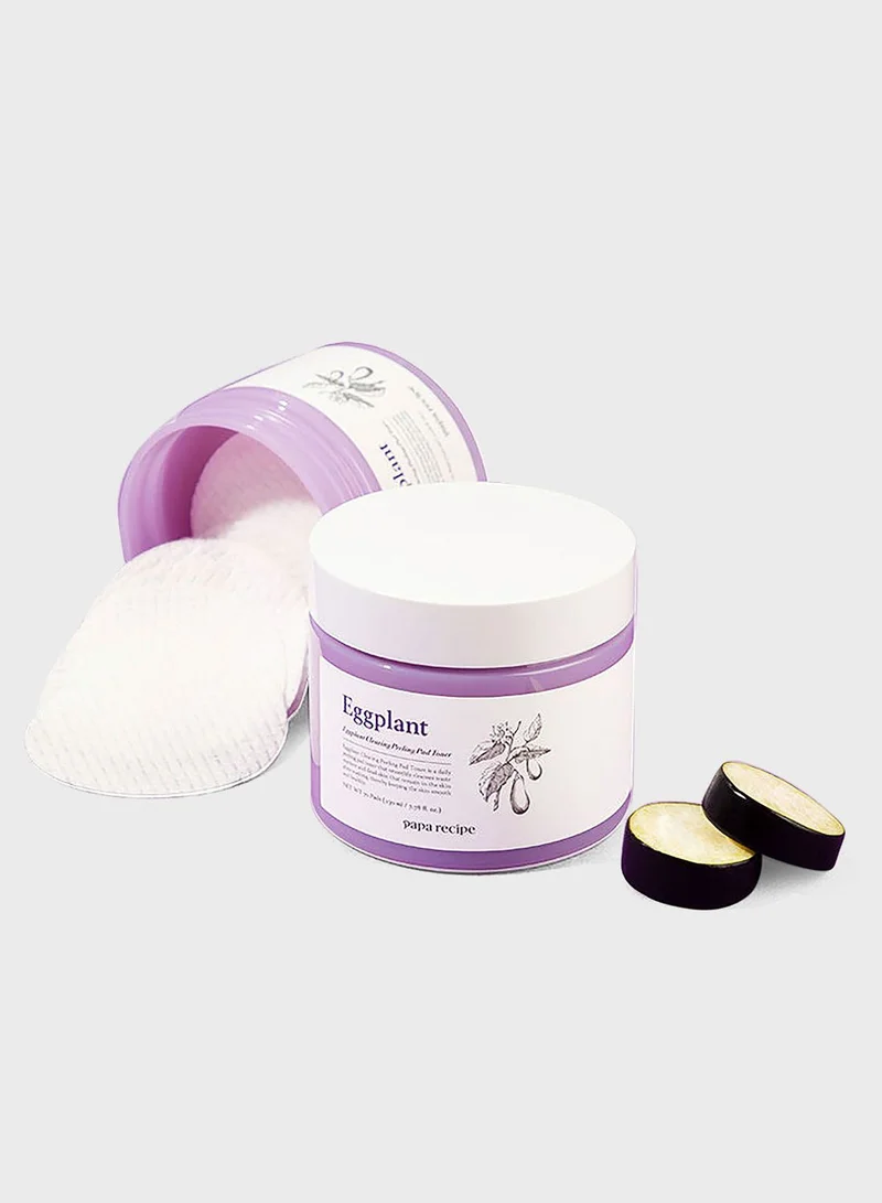 Papa Recipe Eggplant Clearing Peeling Pad Toner