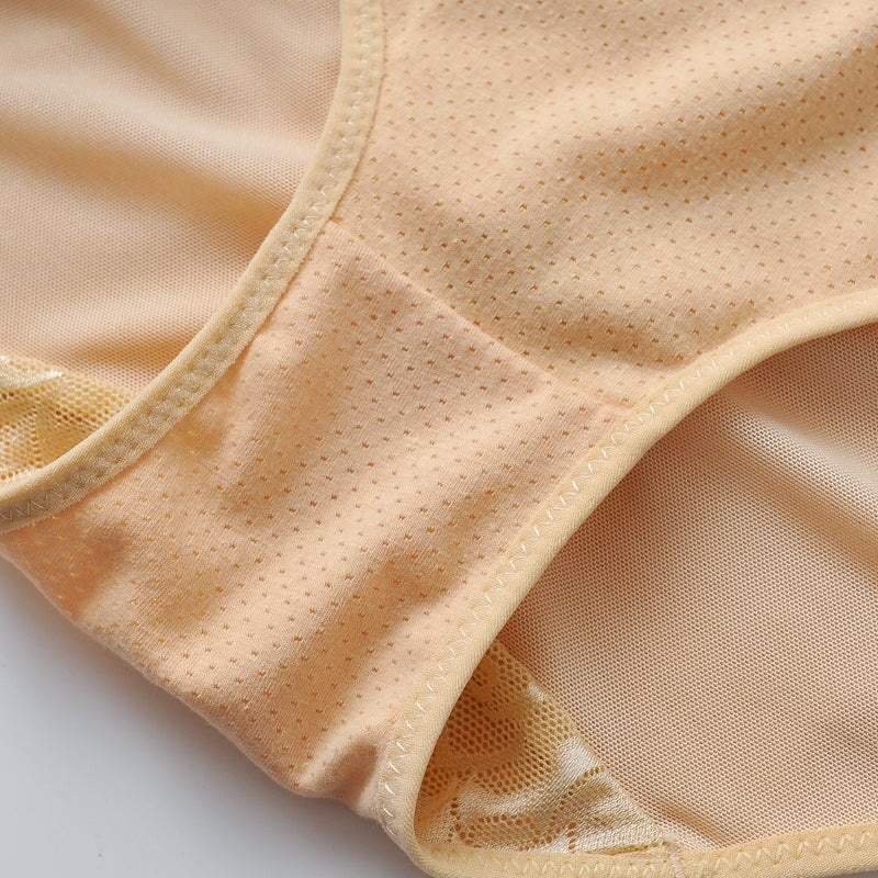 Red Benmingnian Tight High Waist Abdominal Pants Postpartum Hip-Lifting Waist Shaping Cotton Belly Shaping Underwear - Image 5