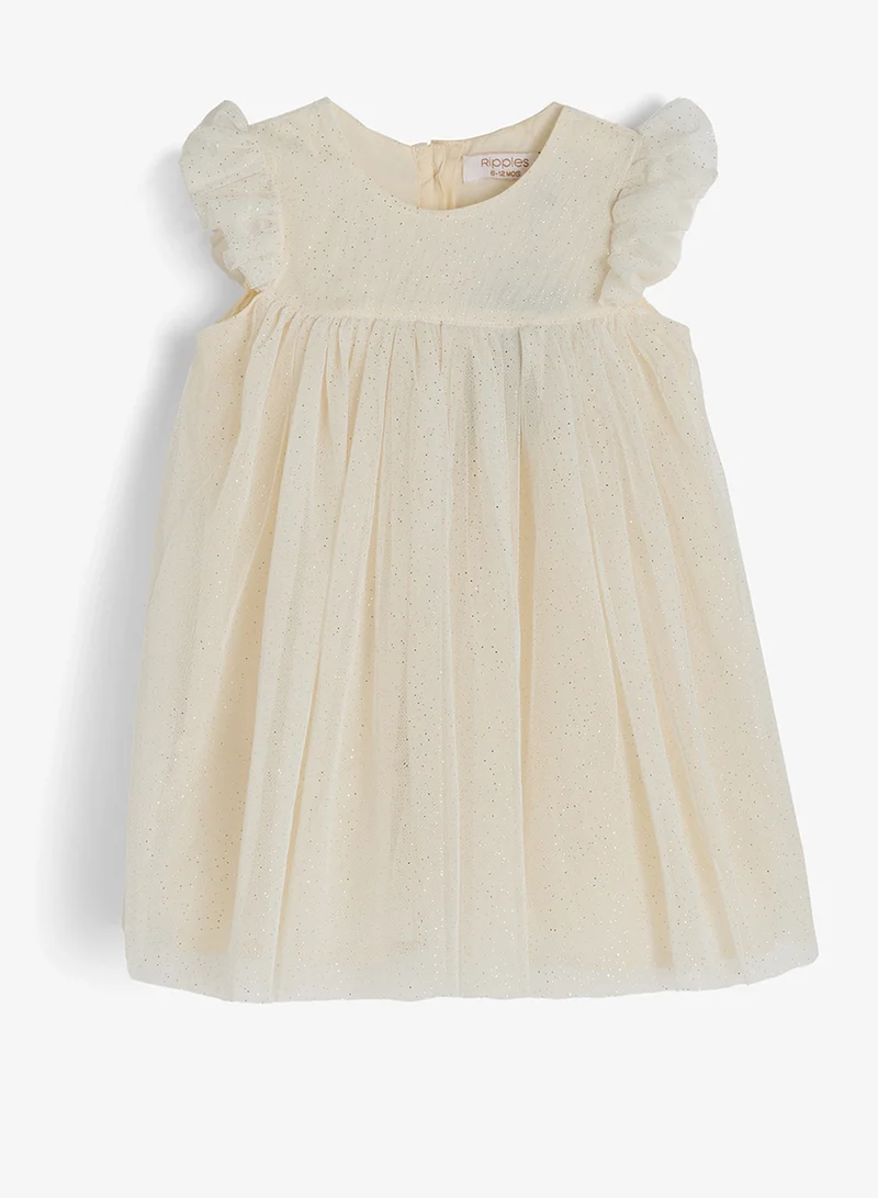 ريبلز مع نمشي Girls Tulle Dress with Glitter