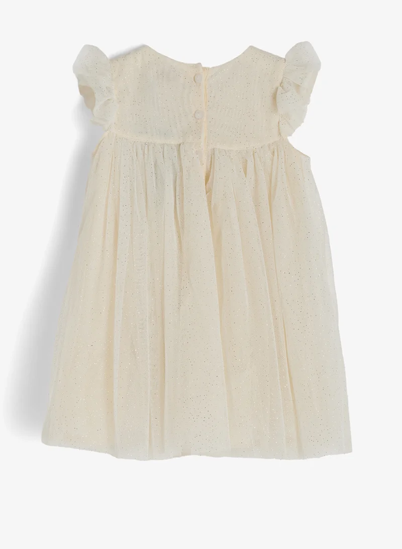 ريبلز مع نمشي Girls Tulle Dress with Glitter