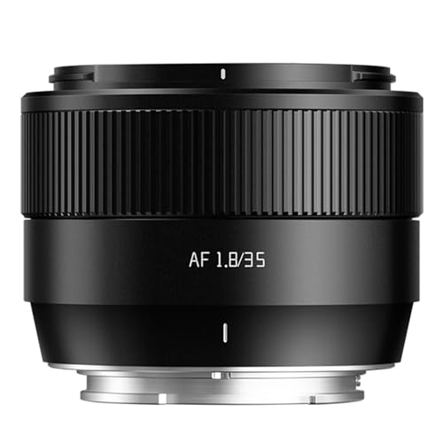 TTartisan AF 35mm F18 II APSC Lens for Sony E Mount Cameras A5000 A5100 A6000 A6100 A6300 A6400 A6500 A6600 NEX3 NEX3N NEX3R NEX5T NEX5R NEX5 NEX5N NEX7 Black - Image 1