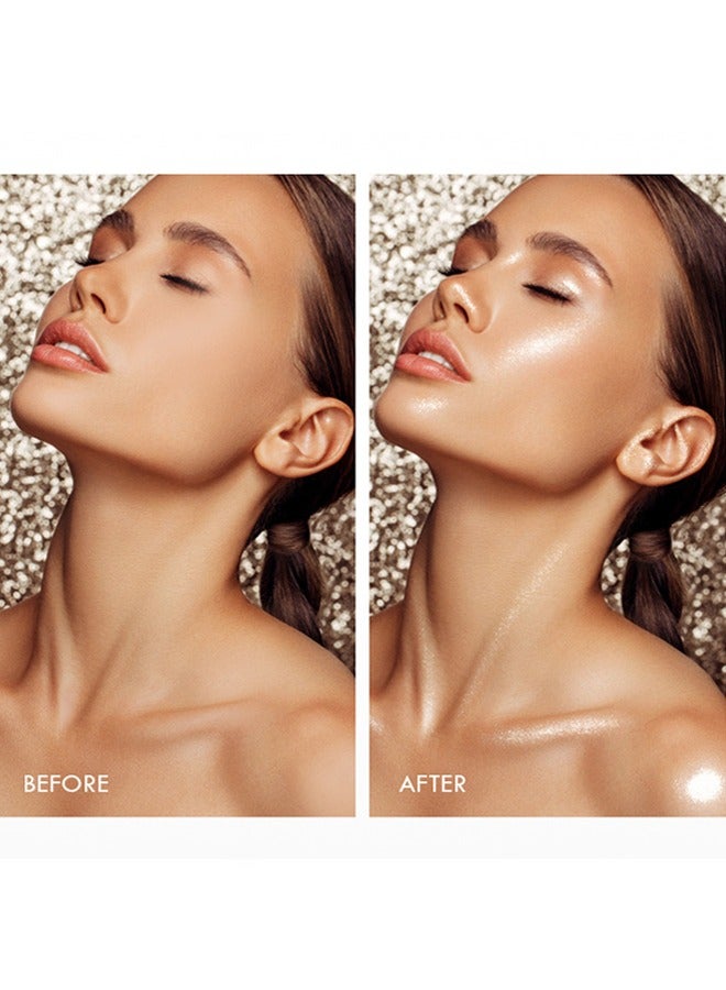 pudaier Highlight Face & Eyes & Lips- Multipurpose Cream,Shine Like a Diamond, Smooth Silky Blush Colors Long Lasting Cheek Liquid Blush #01 - Image 4