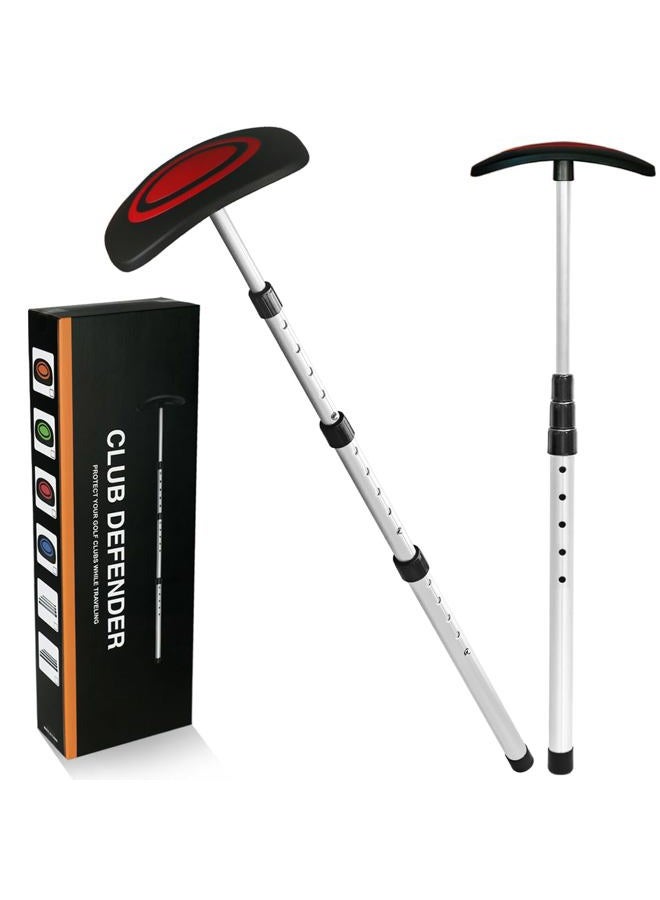 LOVACE Golf Travel Bag Support System, Golf Club Travel Protection Kit (Red) - Image 1
