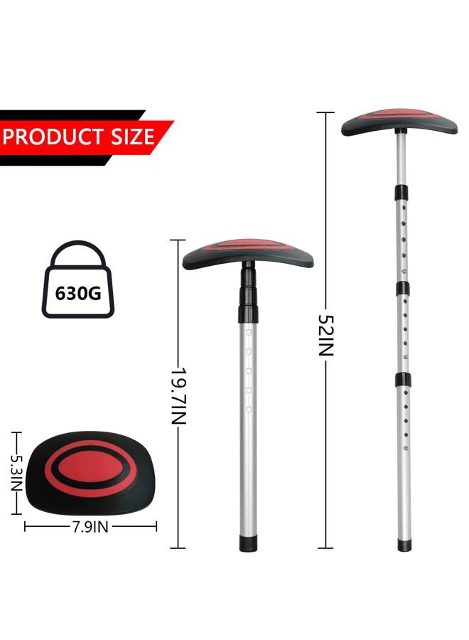LOVACE Golf Travel Bag Support System, Golf Club Travel Protection Kit (Red) - Image 2