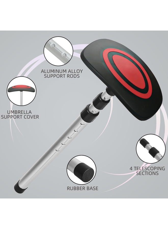 LOVACE Golf Travel Bag Support System, Golf Club Travel Protection Kit (Red) - Image 3