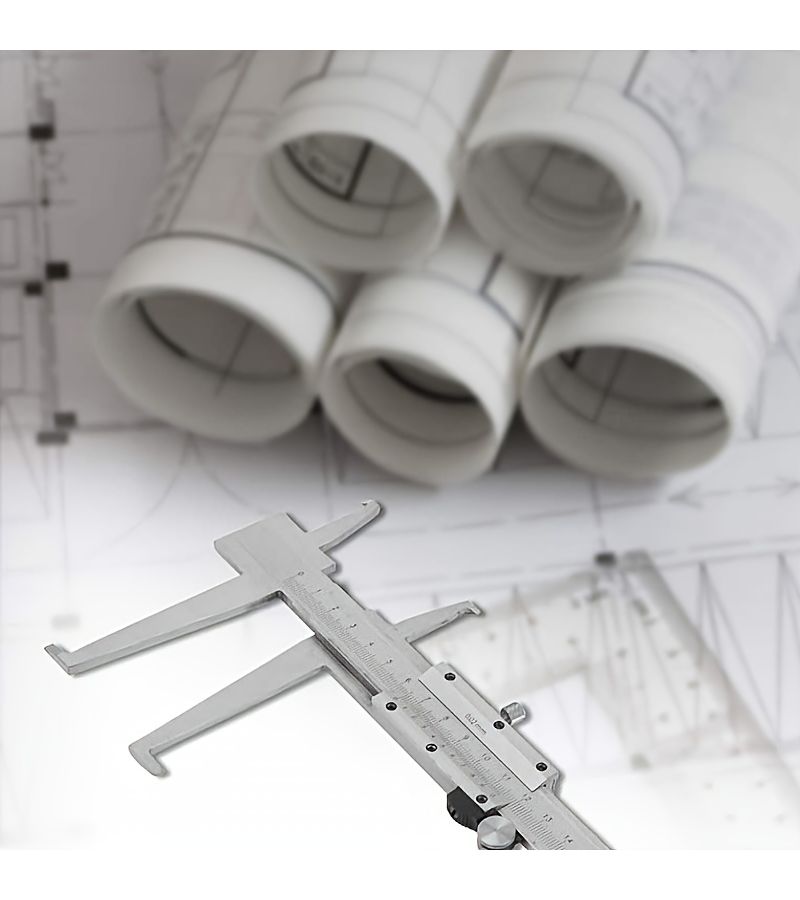9-300mm Sliding Caliper Measuring Tool With Box For Internal Diameter Groove And Angle Measurement - Image 2