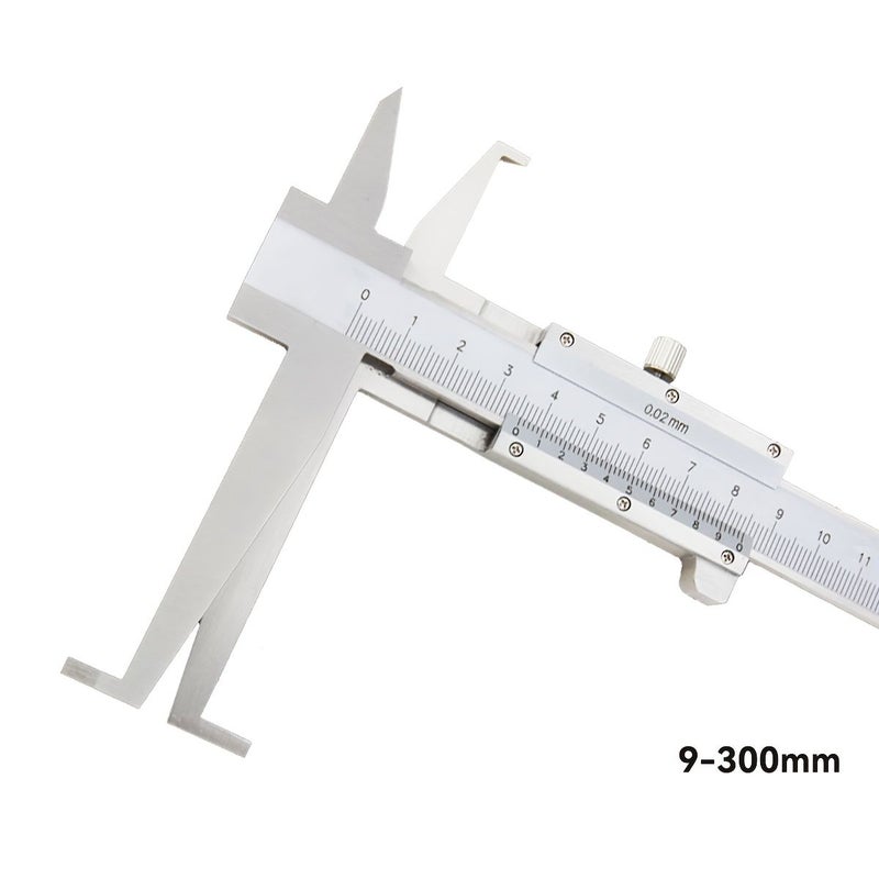 9-300mm Sliding Caliper Measuring Tool With Box For Internal Diameter Groove And Angle Measurement - Image 4