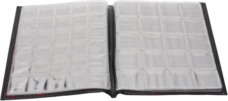 Collection Book, Double Sided Transparent Holder, 250 Pockets, Waterproof PVC, 2 Pieces - Leakproof Design, Friction Protection, Ideal for Collectors and Hobbyists - Image 3