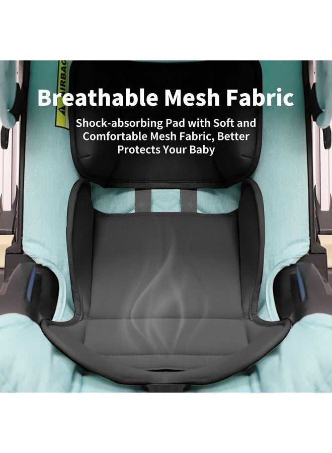 HitTopss Head and Body Support Compatible with/for Doona Infant Car Seat Insert, Universal Newborn Car Seat Head and Body Support for Infant, Breathable Baby Car Seat Insert for Newborn - Image 2