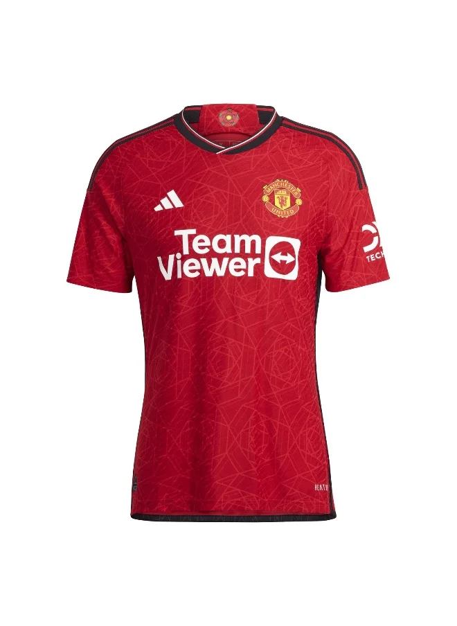 Adidas Adidas Mufc H Jsy Au Red Football Jerseys For Men Xs