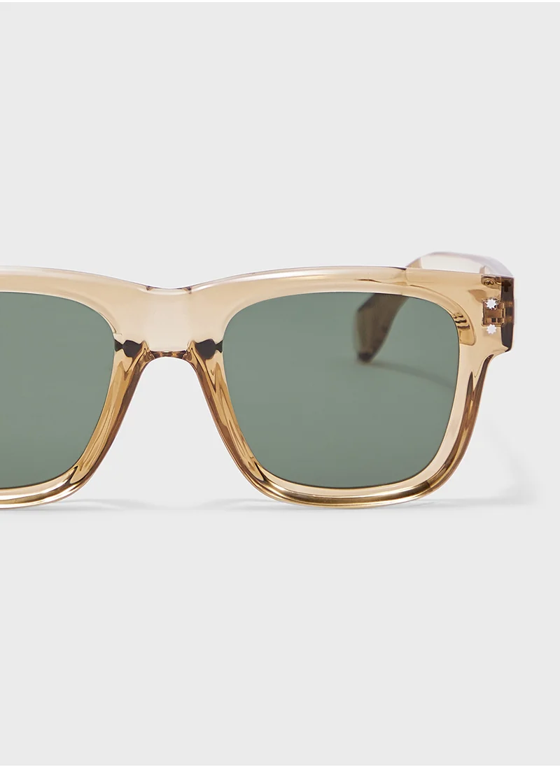 روبرت وود Polarized Lens Wayfarer Suglasses