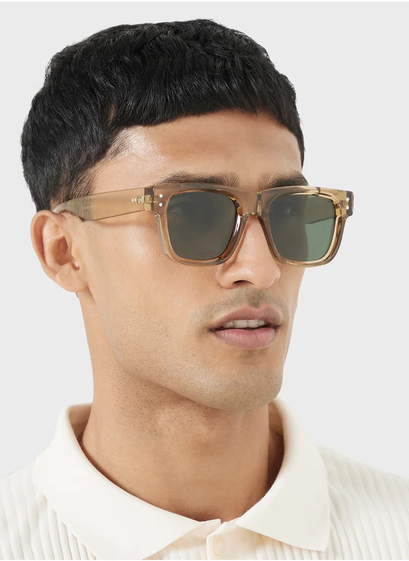 روبرت وود Polarized Lens Wayfarer Suglasses