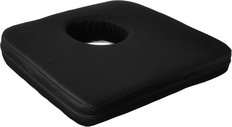 Flamingo Pile Cushion - Black - Image 1