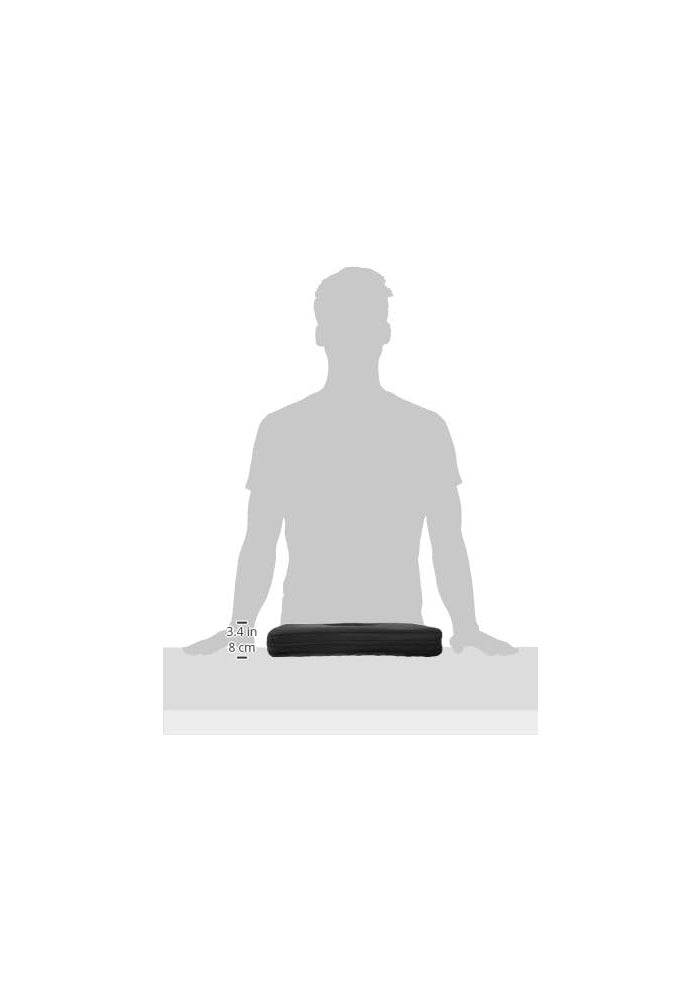 Flamingo Pile Cushion - Black - Image 4