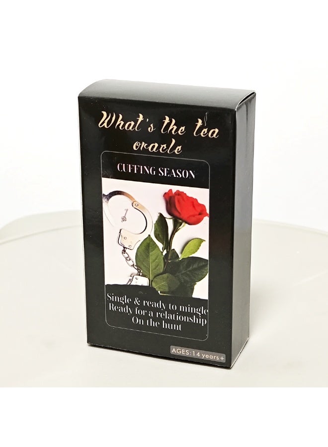 NIBEMINENT 10.3 * 6 cm Tea Fortune Divination Card Set - Tarot Cards - 78 Cards - Image 3