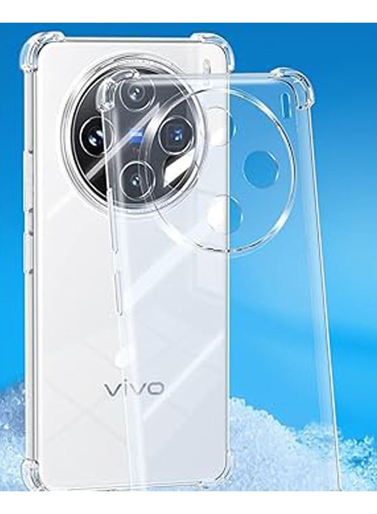 general Slim Case Compatible with VIVO X200 Pro 5G, [Anti-scratch] Soft Transparent TPU Protective Case, with [2-Pack] Screen Protectors - Image 3