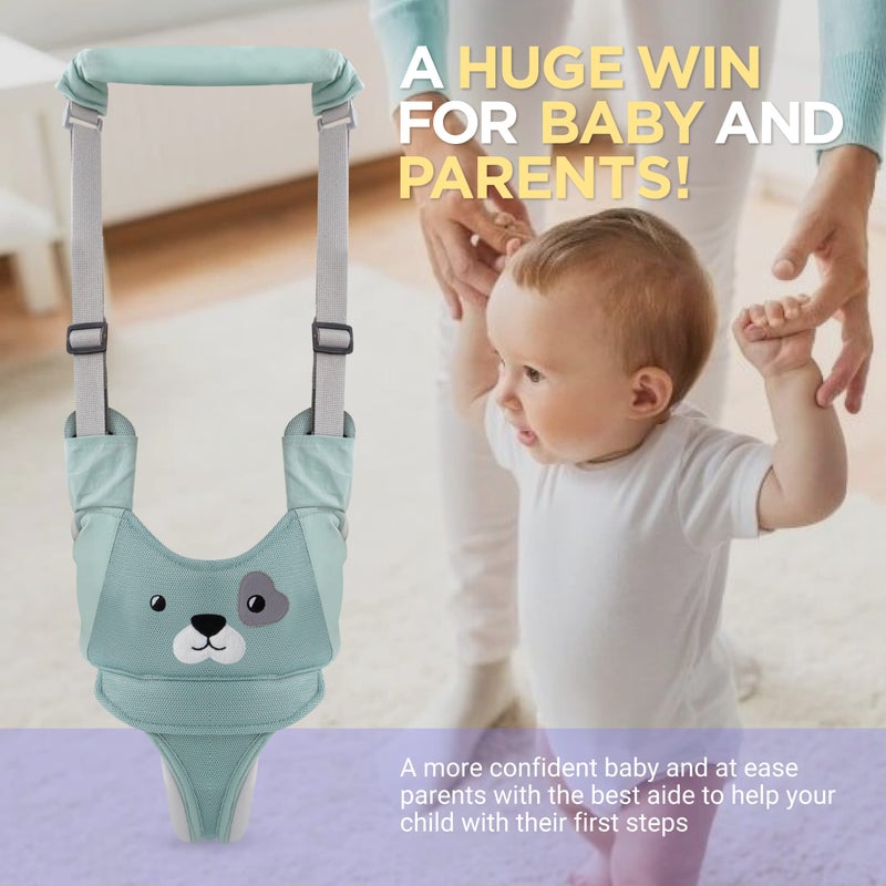 Watolt Baby Walking Harness - Handheld Kids Walker Helper - Toddler Infant Walker Harness Assistant Belt - Child Baby Walk Learning Help Support Assist Trainer Tool - for 7-24 Month Old - Image 5