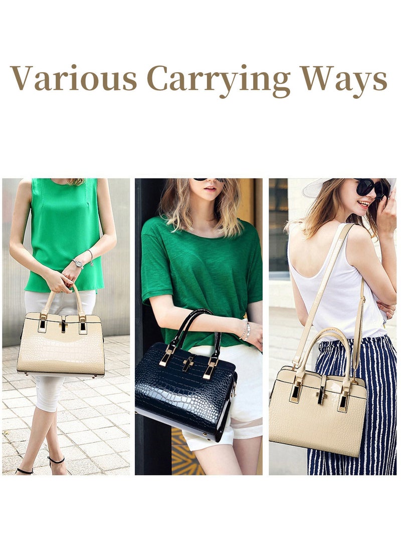 Moovant - Fashion Texture Handbag for Women, Elegant Ladies Shouler Bag, Waterproof Crossbody Bag - Image 1