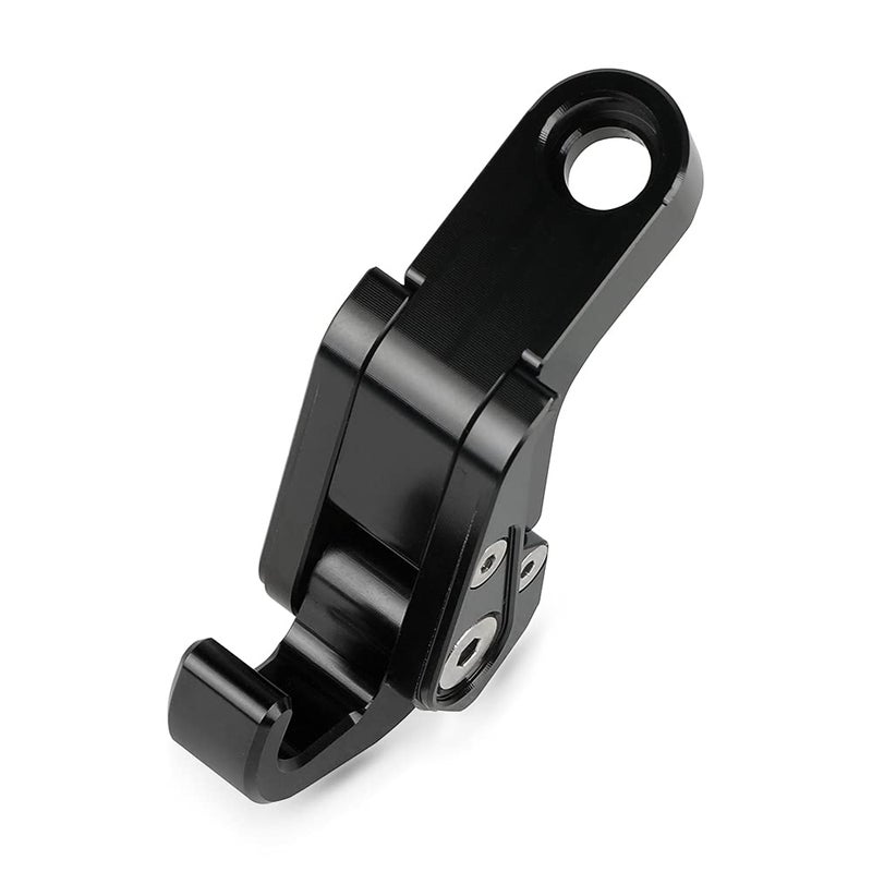 YIEBA Compatible with NMAX 155 2020 Motorcycle Scooter CNC Aluminum Alloy Luggage Helmet Bag Hook (Black) - Image 1