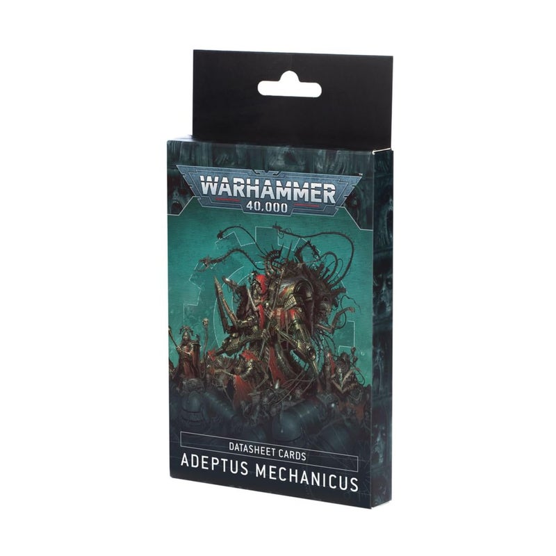 Games Workshop بطاقات ورقة بيانات وارهامر 40K أديبتوس ميكانيكوس - Image 3