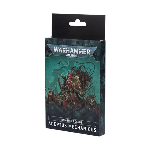 Games Workshop بطاقات ورقة بيانات وارهامر 40K أديبتوس ميكانيكوس - Image 1