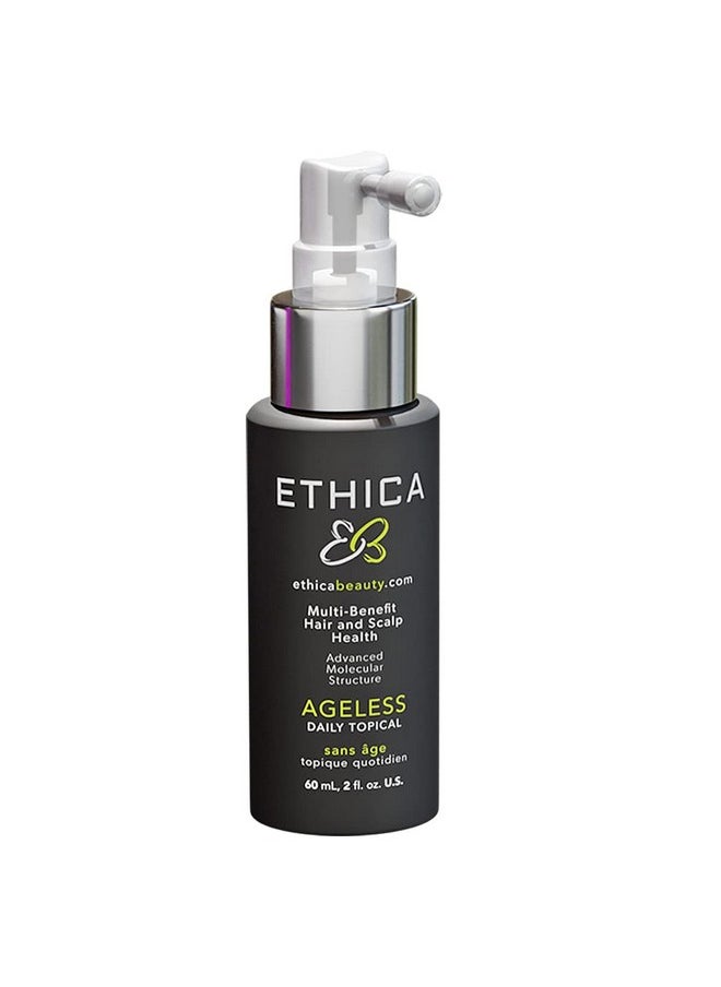 Ethica Beauty - Ethica Ageless Topical Daily Leavein Hair Treatment Spray Improve Hair Health No Residue Plant Based Hair Treatment 60 Ml - Image 1