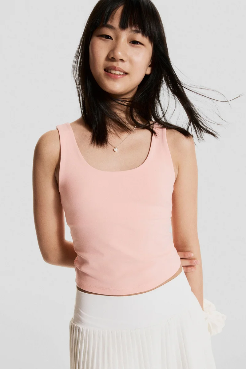 H&M Integral-bra sports top with SoftMove™