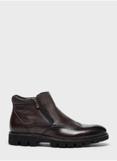 Zipper Chelsea Boots