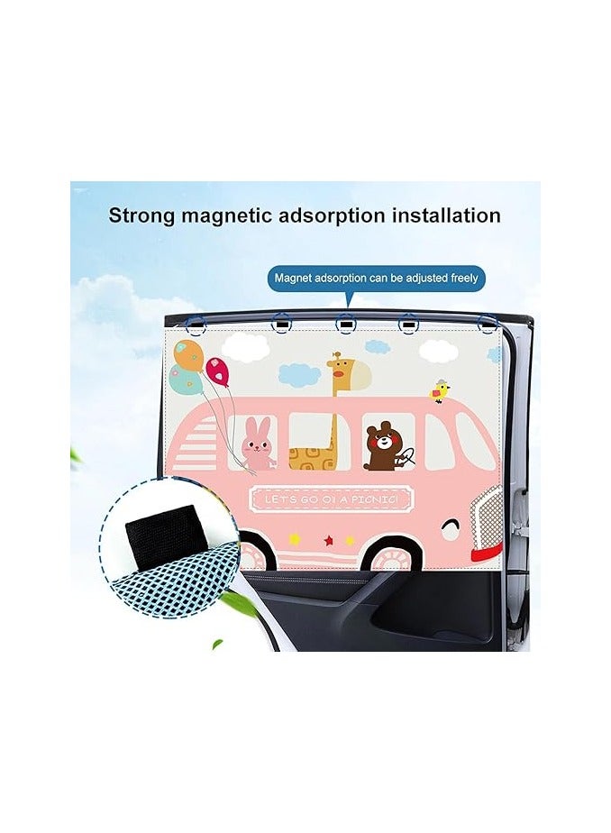 Children's Car Window Sunshade Car Window Sunshade Giraffe Pattern - Image 4