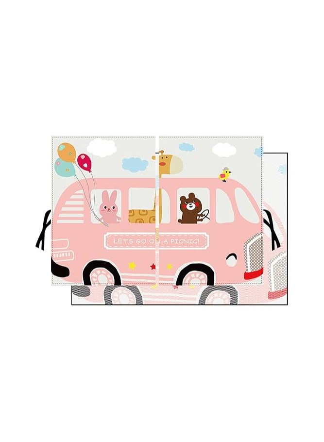 Children's Car Window Sunshade Car Window Sunshade Giraffe Pattern - Image 1