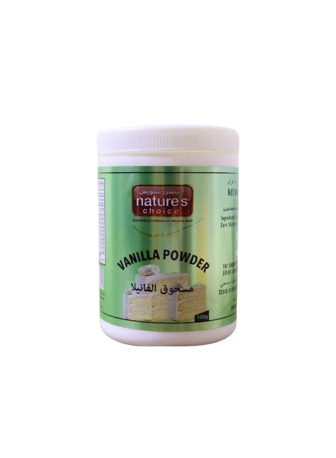 Natures Choice Vanilla Essence Powder For Flavor And Aroma- 100ml