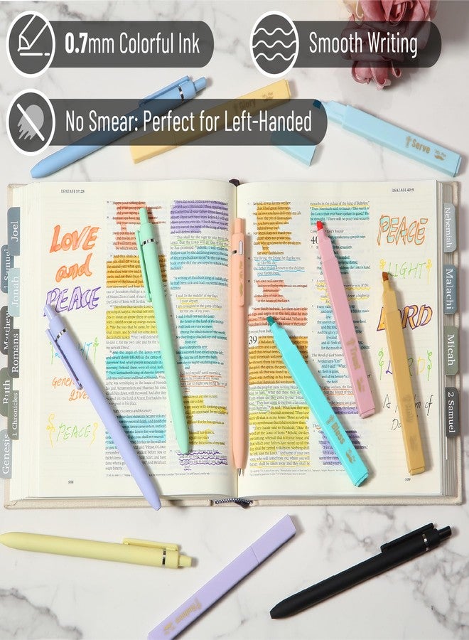 Mr. Pen- Bible Highlighters and Pens No Bleed, 12 Pack, Colorful Bible Pens and Highlighters No Bleed - Image 4