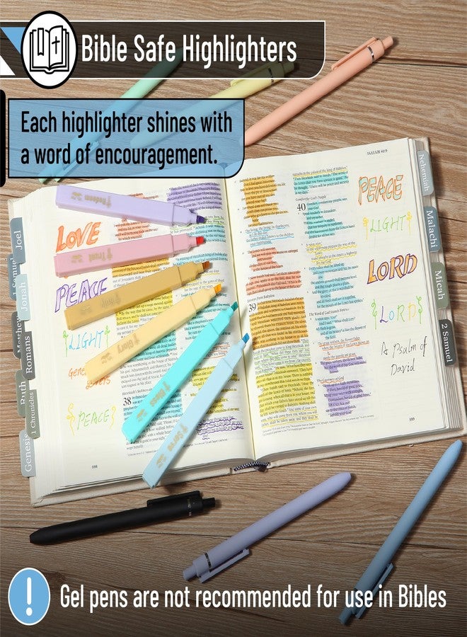 Mr. Pen- Bible Highlighters and Pens No Bleed, 12 Pack, Colorful Bible Pens and Highlighters No Bleed - Image 3
