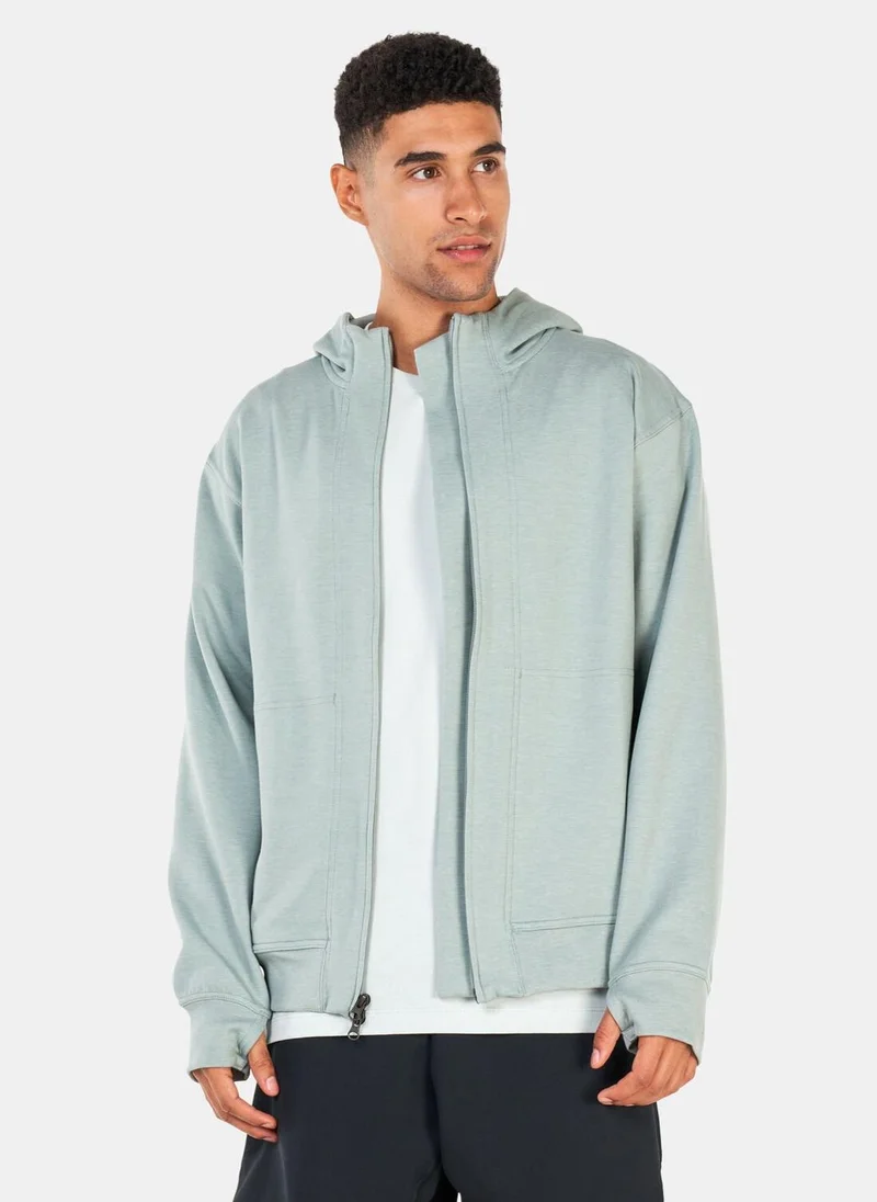 Nike Men's Yoga Dri-FIT Full-Zip Fleece Hoodie