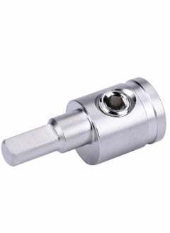 SYOSI 2PCS Amp Input Reducer 1 and 0 Gauge to 4 Gauge Wire Reducer Power and Ground GA adapters Nickel Plated Brass  - Image 2