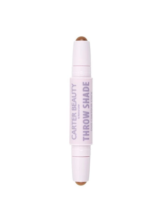 Carter Beauty By Marissa Carter - Throw Shade Duo Contour Stick - Features Two Creamy Sticks - Adds Definition To The Face - Conceals And Corrects The Complexion - Easily Blendable - Cruelty-Free - Dark - Image 1