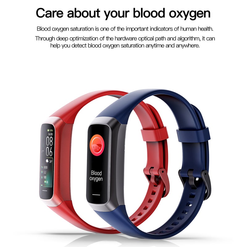 C60 Body Temperature Bracelet Watch Smart Sports Bracelet 3ATM Waterproof Heart Rate Blood Pressure Oxygen Body Temperature Monitoring Exercise Step Sports Smart Bracelet Camera Control - Image 4