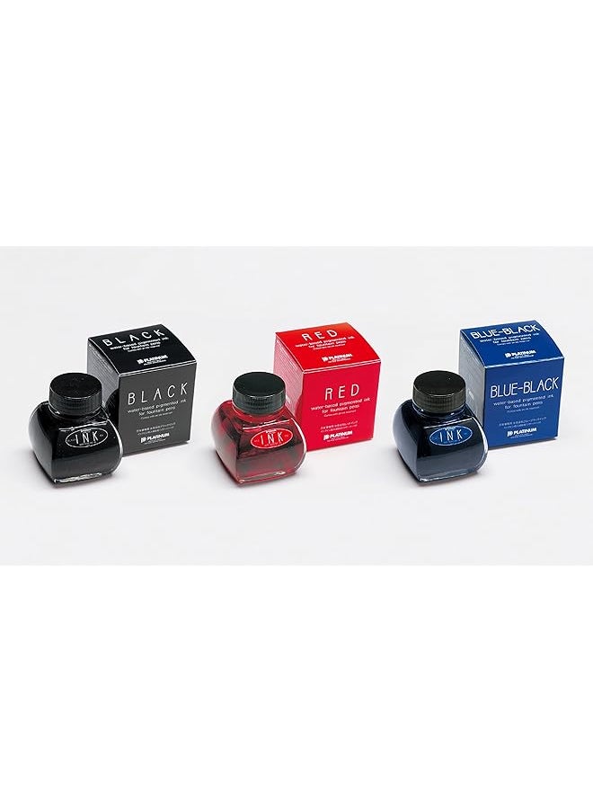 Platinum - Fountain Pen Ink Bottle 60Ml Blue Black Ink 1200#3 - Image 1