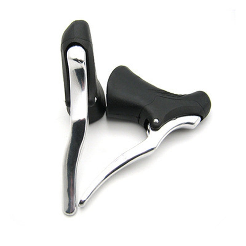 Generic Aluminum Racing Bike Drop Handlebar Brake Levers CBL-09 Silver Black
