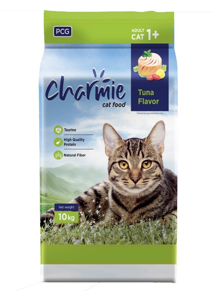 Charmie Dry Cat Food Tuna Flavor 10 kg - Image 1