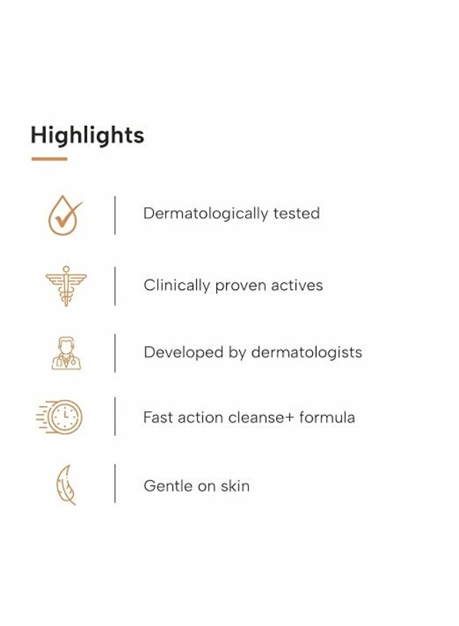 DERMATOUCH Bye Bye Pigmentation Face Wash (70G) & Anti-Pigmentation Cream (30G) | With Niacinamide & Kojic Acid - 100G - Image 3
