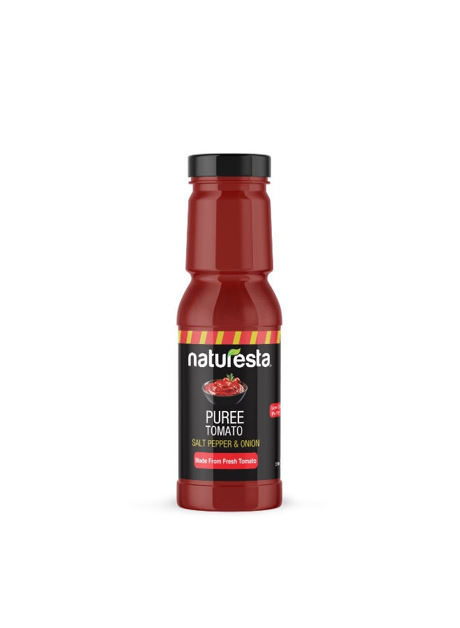Naturesta Puree Tomato Salt Pepper & Onion - 210 Gram - Image 1