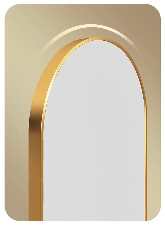 keke - Full Length Mirror 80x180 cm, Floor Mirror with Aluminum Alloy Frame, Free-Standing Leaning Large Bedroom Dressing Mirror, Full Body Mirror with Stand for Living Room & Bedroom - Image 1
